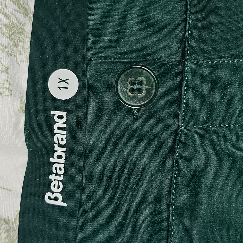 Betabrand Dark Green Pants - Picture 3 of 3